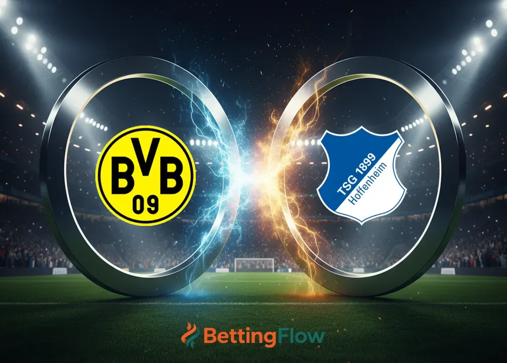 Forecast Dortmund vs Hoffenheim: Goals at Signal Iduna Park