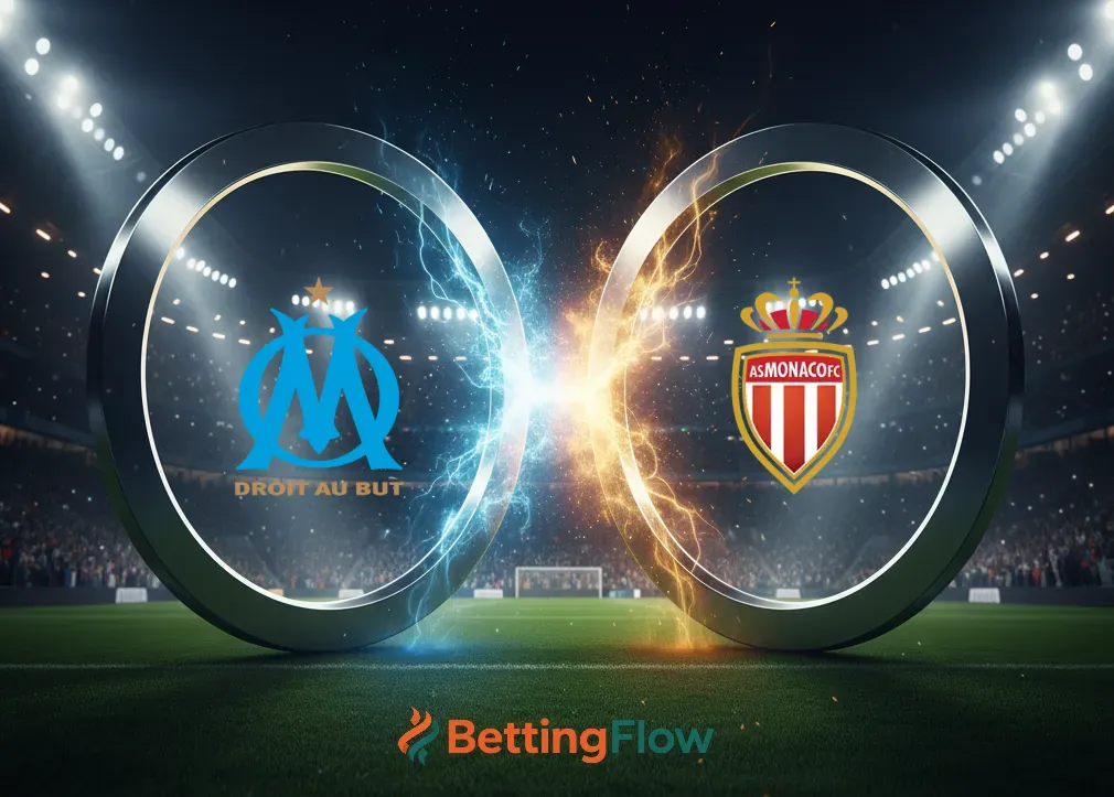 Pronóstico Marsella vs Mónaco: El Vélodrome como fortaleza en Ligue 1