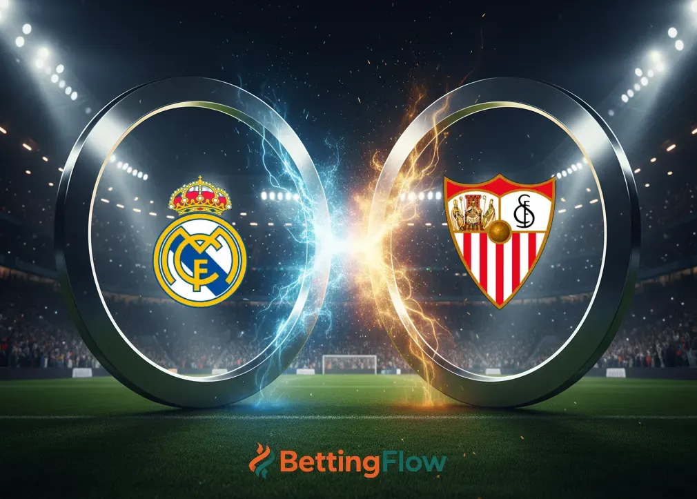 Pronóstico Real Madrid vs Sevilla: Goles y Fragilidad Defensiva