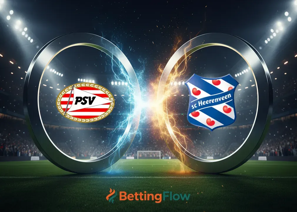 PSV vs Heerenveen Prediction: Eredivisie Handicap Analysis